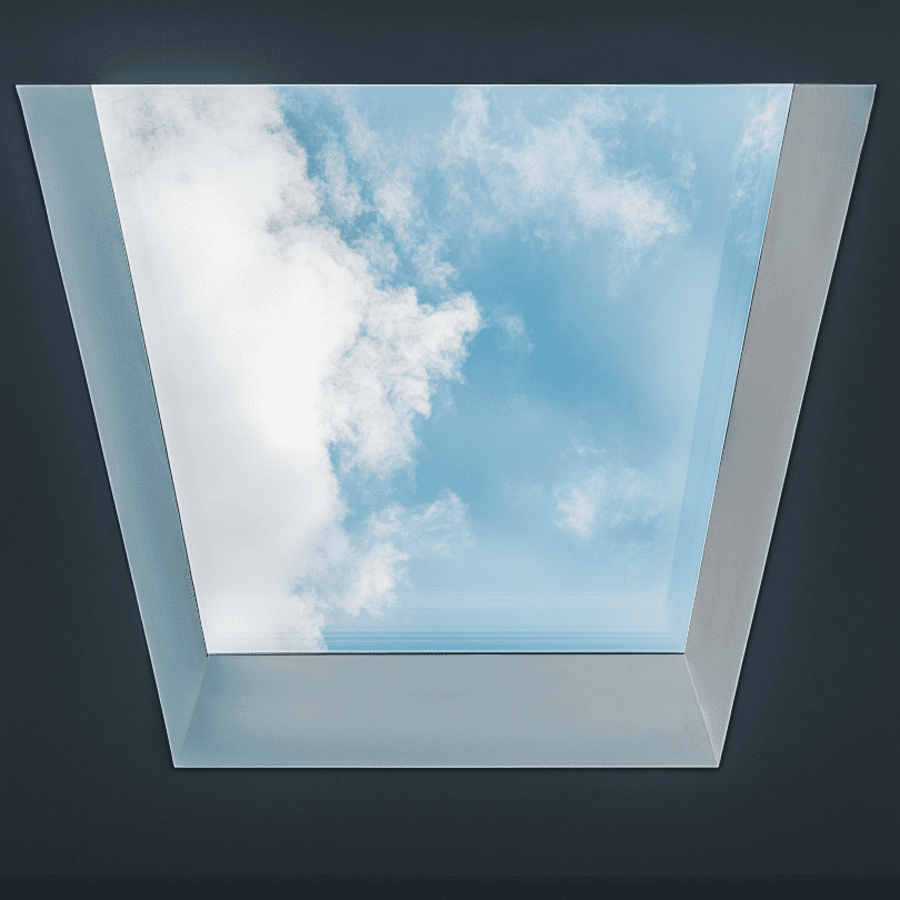 Vast Dakraam Schuin Dak - 100x100 cm van Premium Dakramen