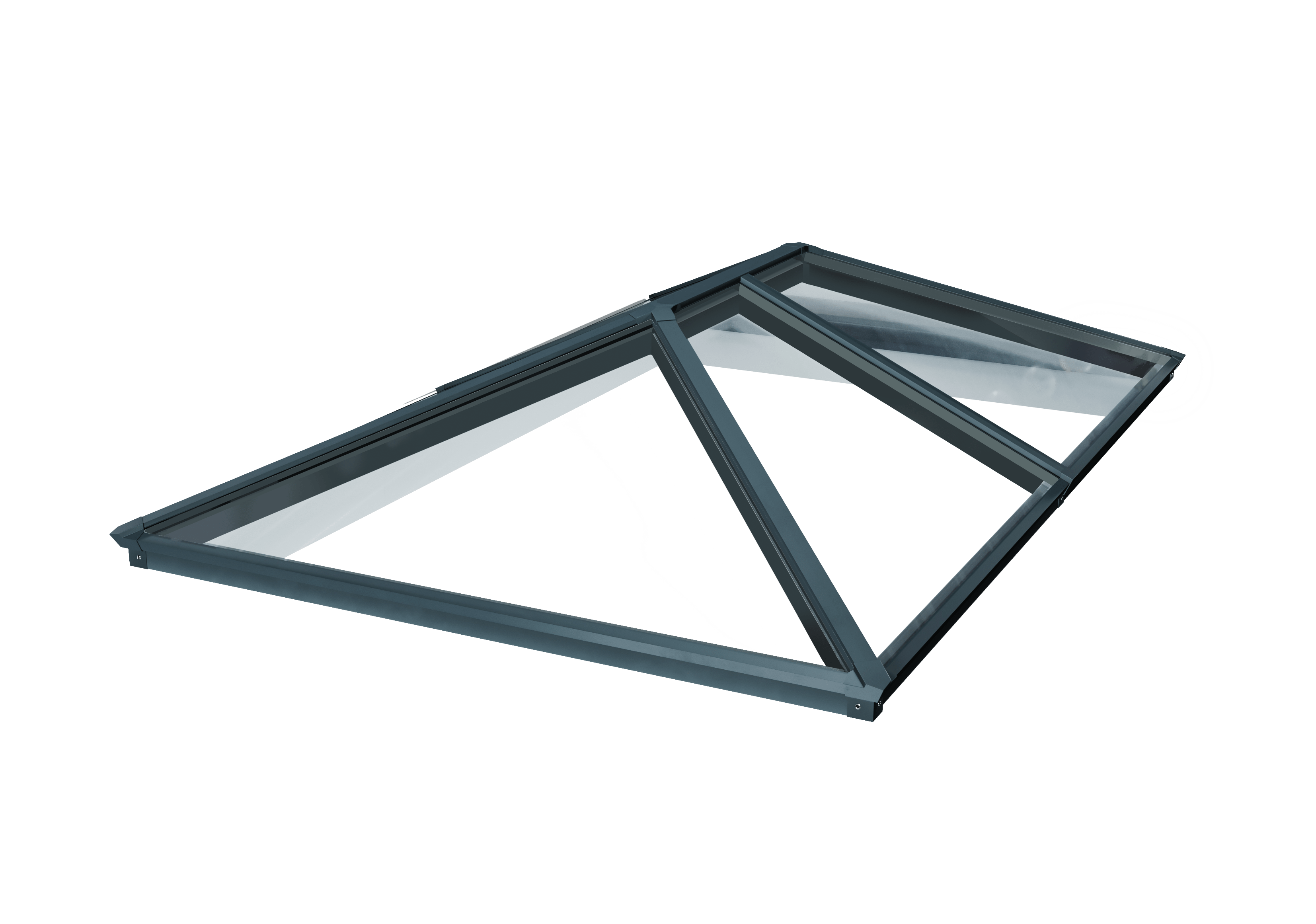 Brett Martin Lichtstraat 100x250 cm - 6 panelen Plat Dak Premium Dakramen